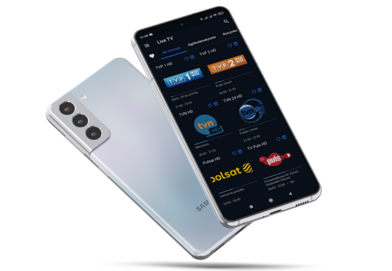 TVGO – podgląd aplikacji